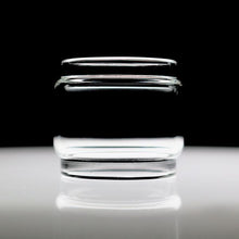 Load image into Gallery viewer, 21*21.5mm - Clear and Color Tinted - Bubble Glass Pyrex Tube

