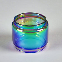 Load image into Gallery viewer, 21*21.5mm - Clear and Color Tinted - Bubble Glass Pyrex Tube
